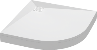 Поддон литьевой GOOD DOOR Essentia R Белый 90x90